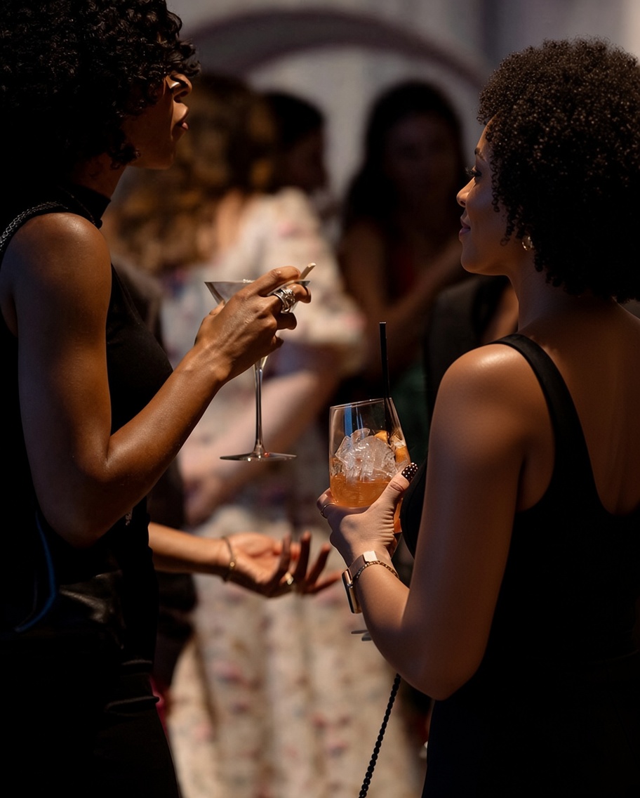 Guests at an event